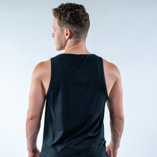 REGATA CANELADA ESSENTIALS PRETO