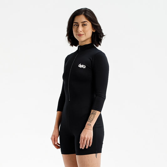 MACACAO ZIPER GOLA FTIDANCE PRETO