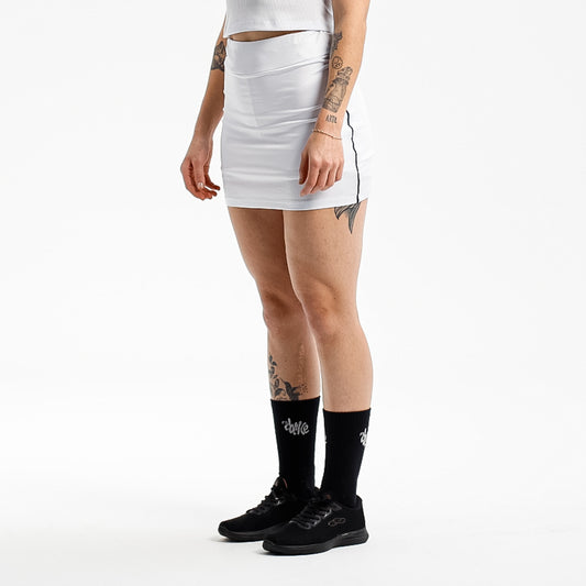 SHORTS SAIA VIÉS FITDANCE BRANCO