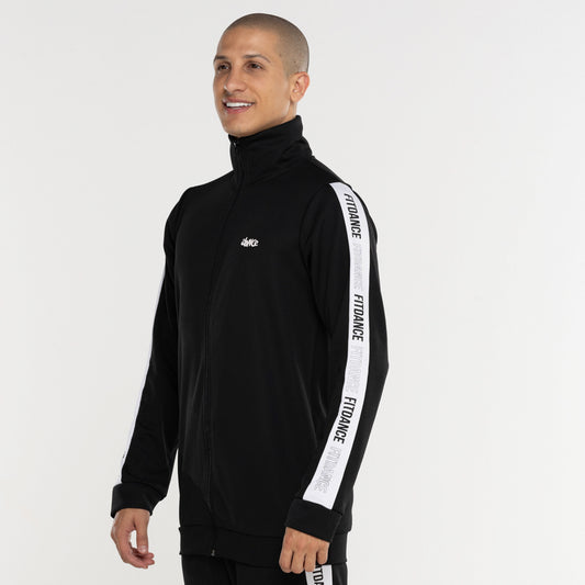 JAQUETA DETAIL FITDANCE PRETO