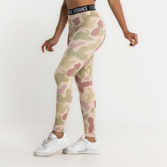 LEGGING ELASTICO FITDANCE CAMUFLADO
