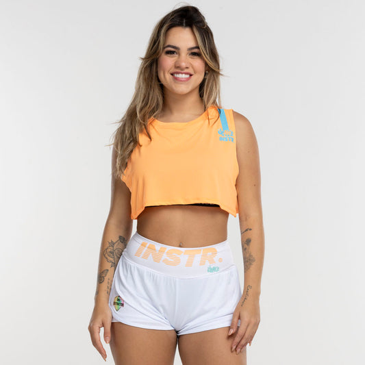 REGATA CROPPED FITDANCE INSTRUCTOR LARANJA