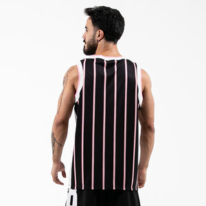 REGATA LISTRA BASQUETE FITDANCE SPORT PRETO