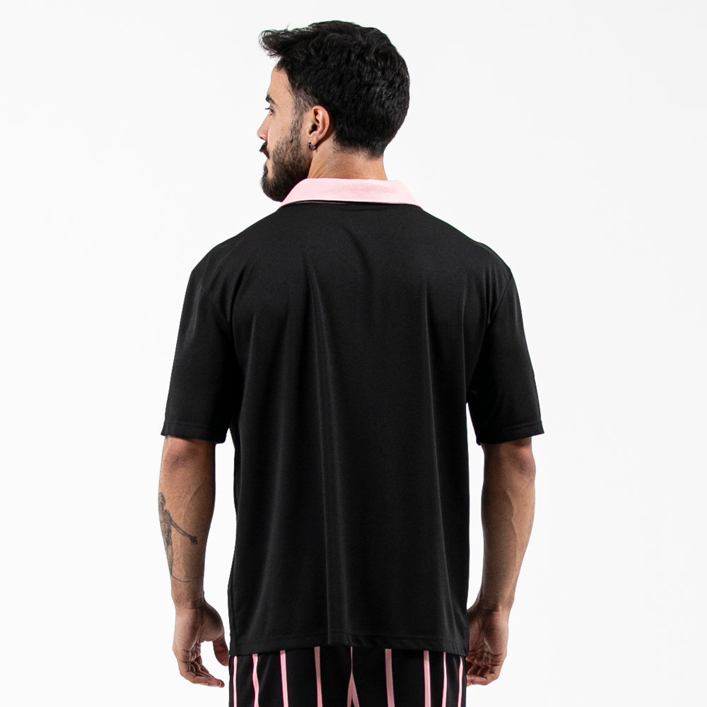 POLO FUTEBOL FITDANCE SPORT PRETO