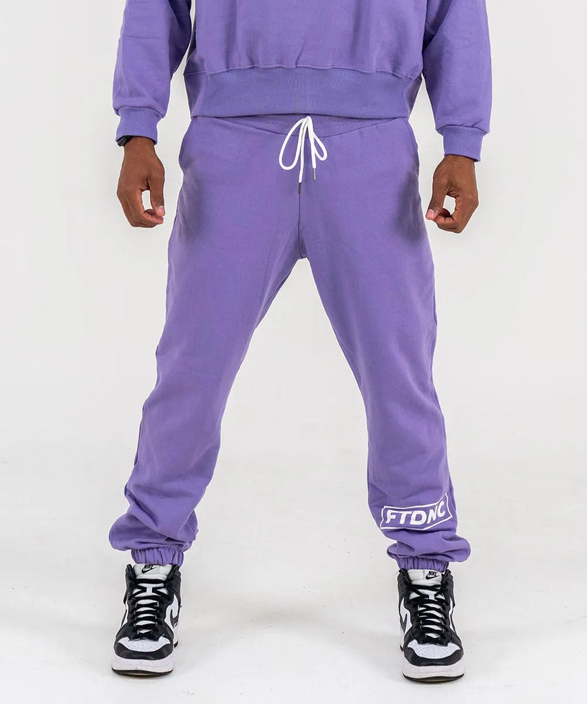 CALÇA MOLETOM FTDNC LAVANDA