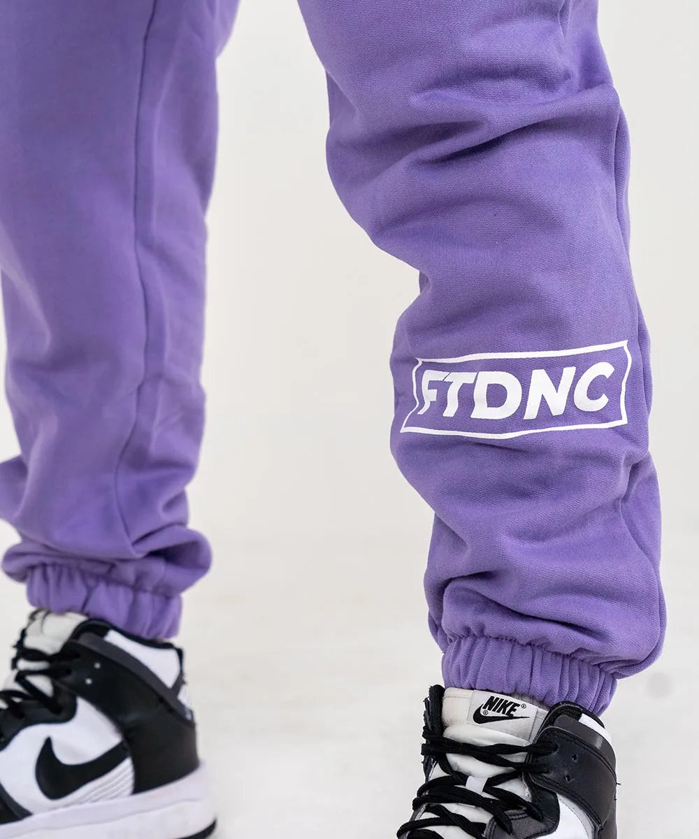 CALÇA MOLETOM FTDNC LAVANDA