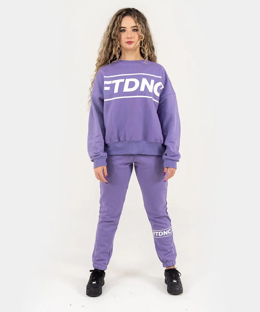 CALÇA MOLETOM FTDNC LAVANDA
