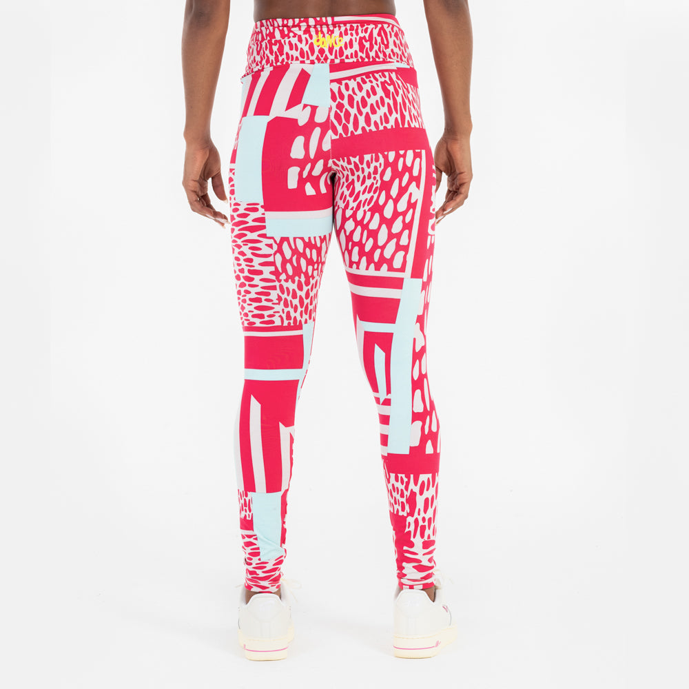 LEGGING ESTAMPADA FITDANCE ROSA