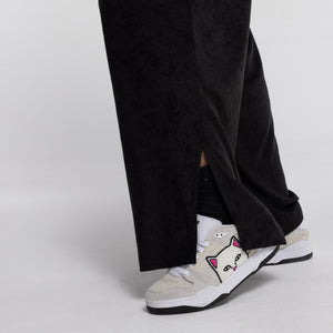 CALÇA PANTALONA MALHA COTELÊ FTDNC PRETO