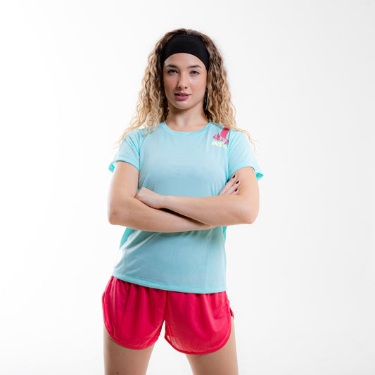 CAMISETA LISTRA FITDANCE INSTRUCTOR AZUL