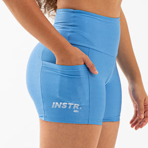 SHORTS INSTRUCTOR FITDANCE CHROMA AZUL