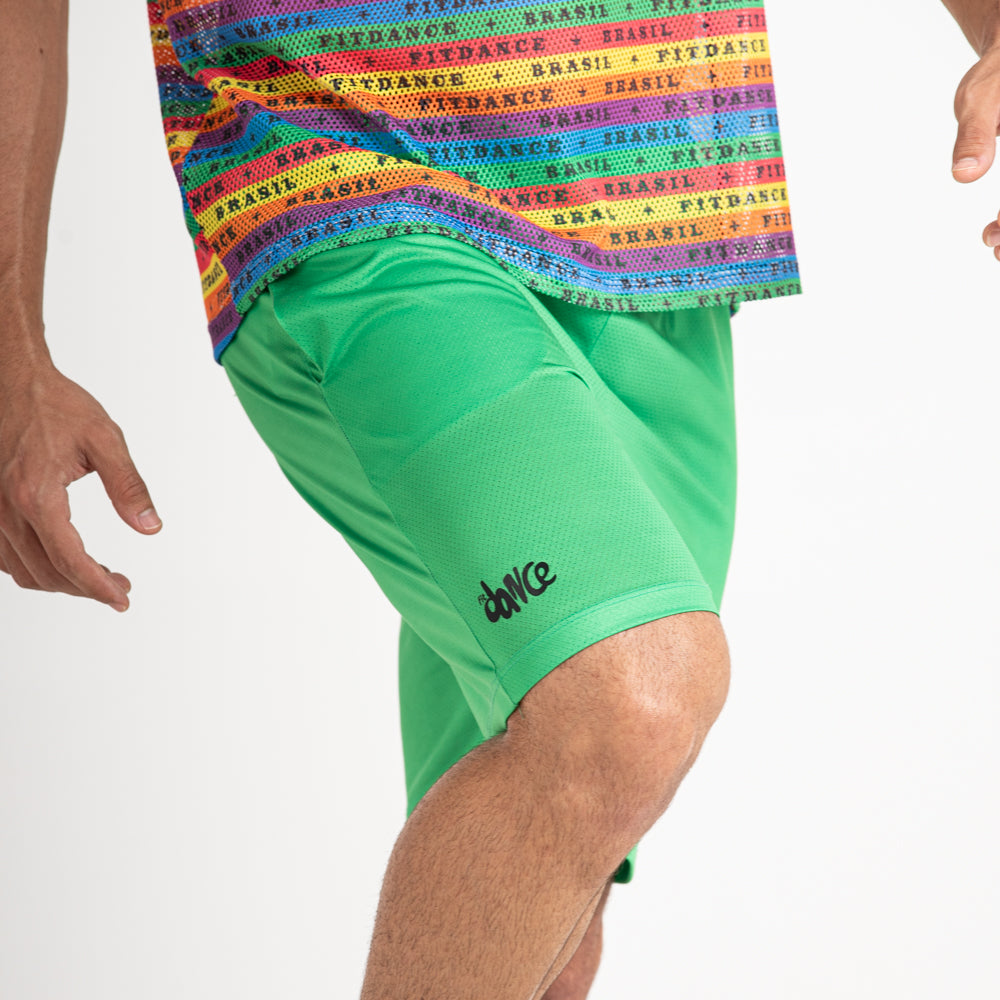 BERMUDA FITDANCE COLORÊ VERDE