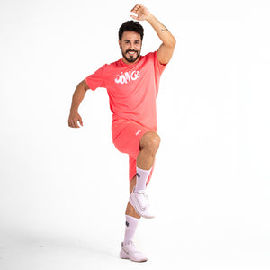 BERMUDA MASCULINA FITDANCE CORAL