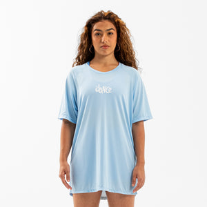 CAMISETA RAGLAN FITDANCE CHROMA AZUL