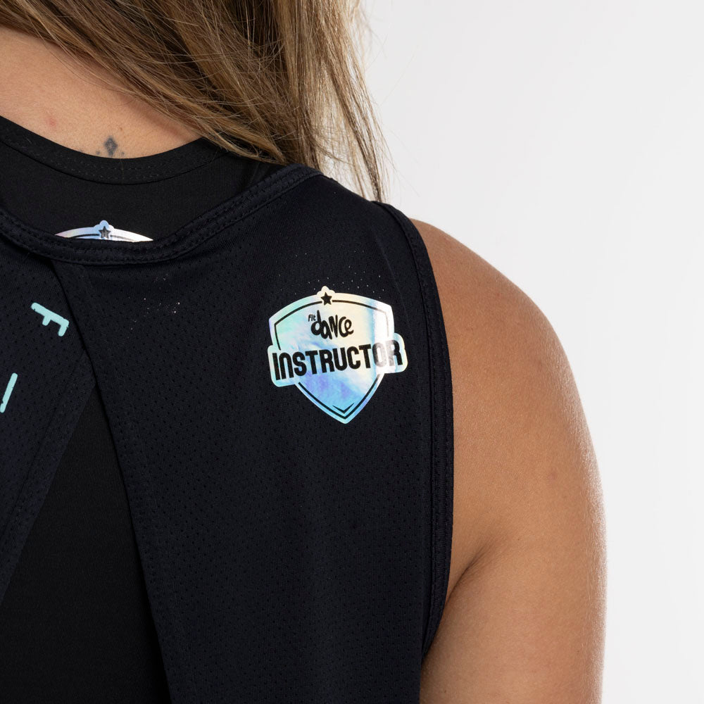 REGATA DECOTE COSTAS FITDANCE INSTRUCTOR PRETO