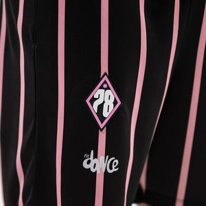 BERMUDA LISTRA FITDANCE SPORT PRETO