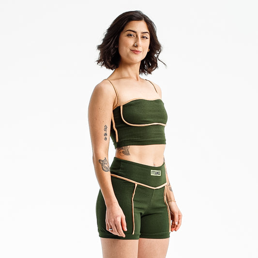 TOP VÍES FITDANCE LP VERDE