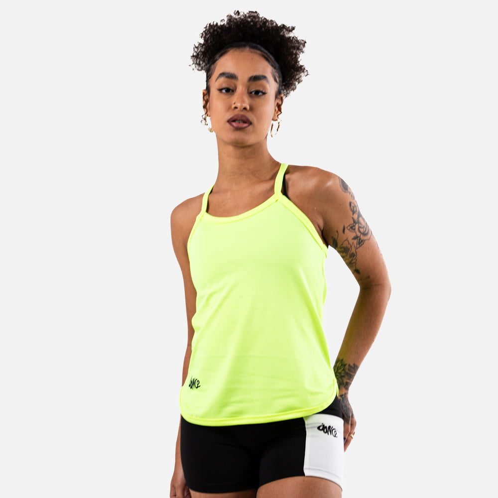 REGATA FITDANCE RACER AMARELO NEON