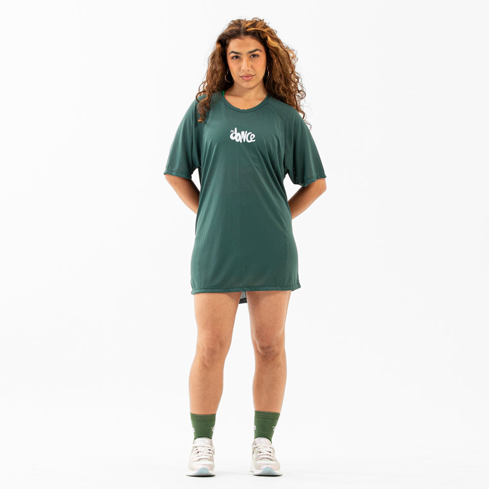 CAMISETA RAGLAN FITDANCE CHROMA VERDE