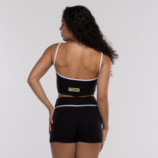 TOP VÍES FITDANCE PRETO