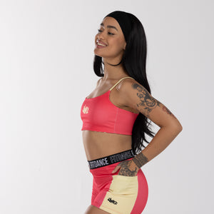 TOP REGATA DUPLA FACE FITDANCE ROSA