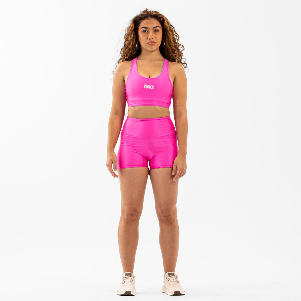 SHORTS FITDANCE CHROMA ROSA