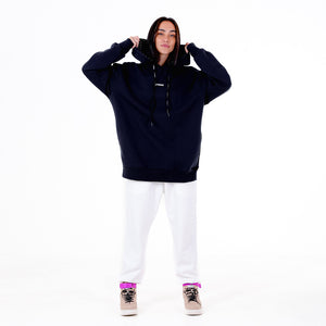 MOLETOM OVERSIZED ESTAMPADO FTDNC PRETO