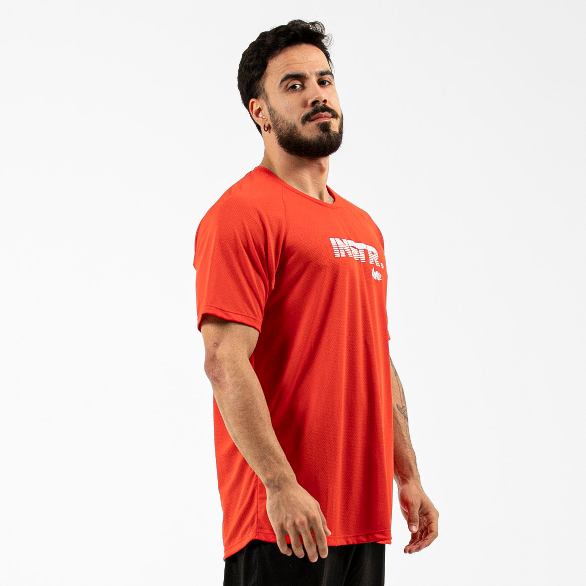 CAMISETA RAGLAN INSTRUCTOR FITDANCE CHROMA VERMELHO