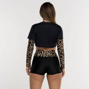 CROPPED POLI FITDANCE PRETO