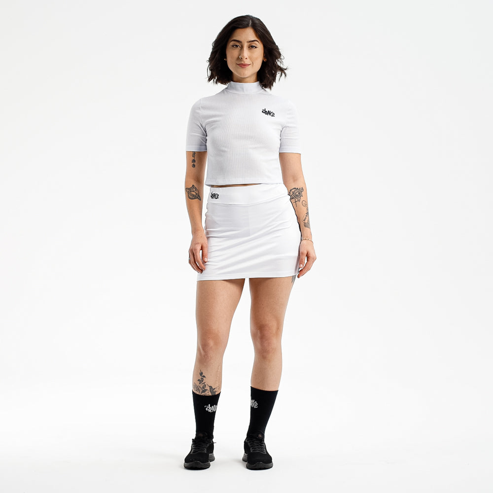 CROPPED GOLINHA FITDANCE BRANCO