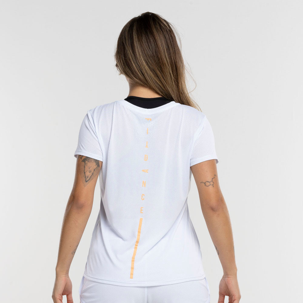 CAMISETA LISTRA FITDANCE INSTRUCTOR BRANCO