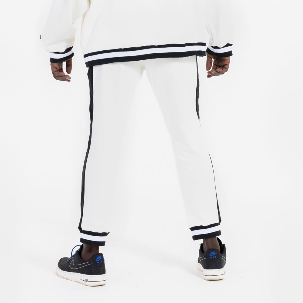 CALÇA MOLETOM LISTRA FTDNC AREIA