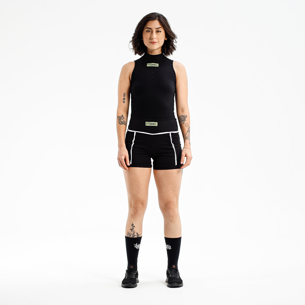 BODY CANELADO PL PRETO