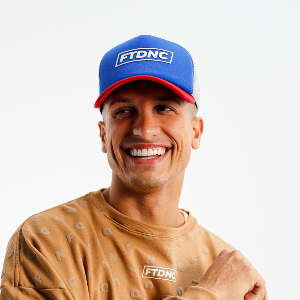 BONÉ TRUCKER FTDNC AZUL