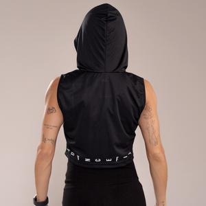 CROPPED CAPUZ FITDANCE CLASSIC PRETO