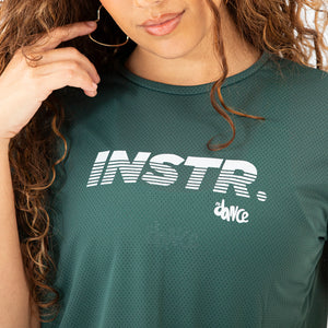 CROPPED FITDANCE INSTRUCTOR CHROMA VERDE