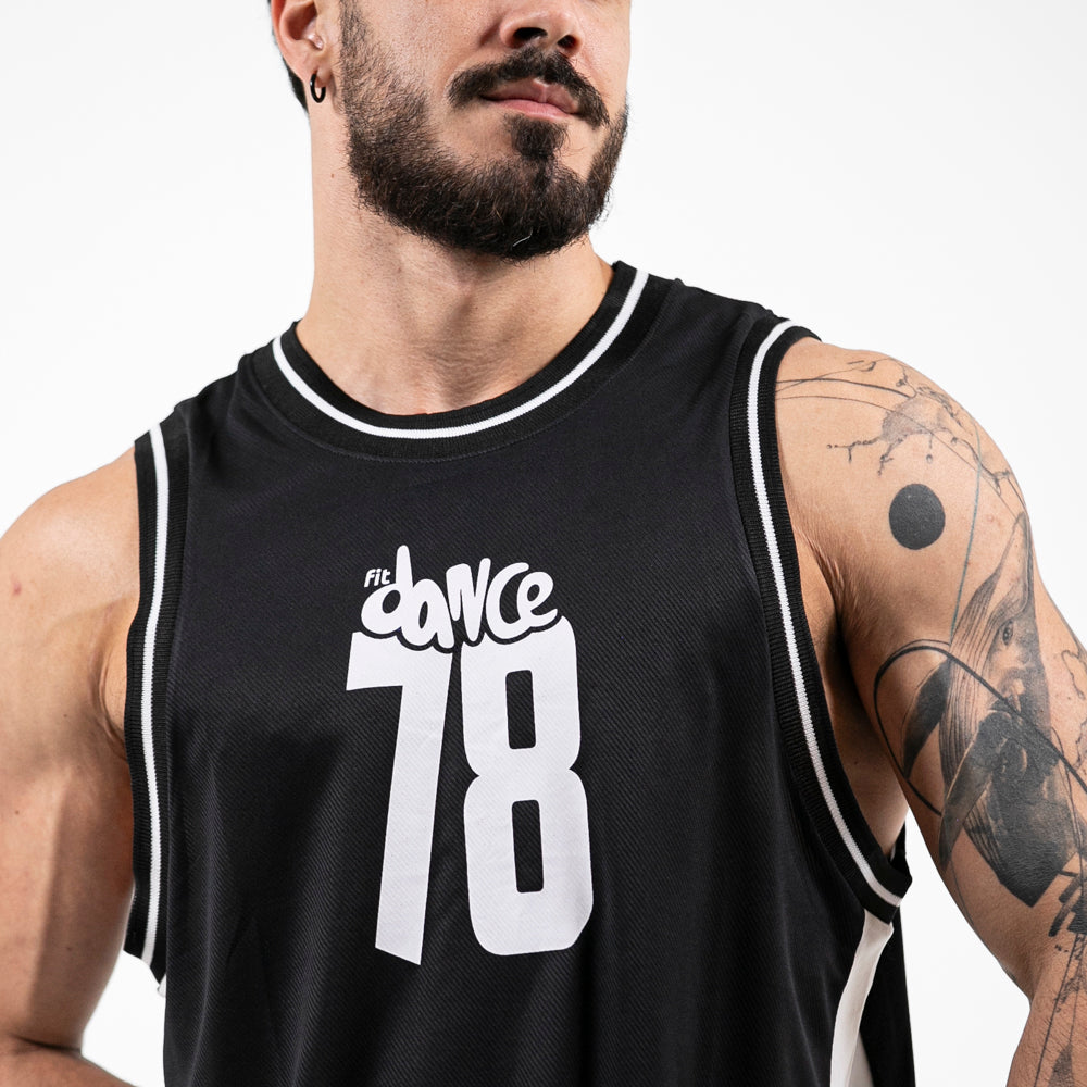 REGATA BASQUETE BEATS FITDANCE PRETO