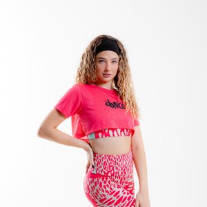 CROPPED POLI FITDANCE ROSA