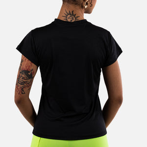 BABY LOOK FITDANCE BOLD PRETO