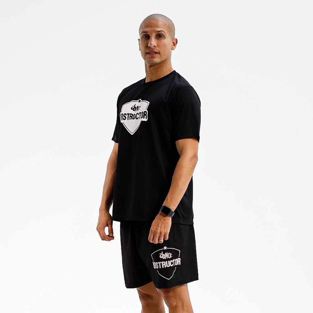 CAMISETA CLASSIC INSTRUCTOR FITDANCE PRETO