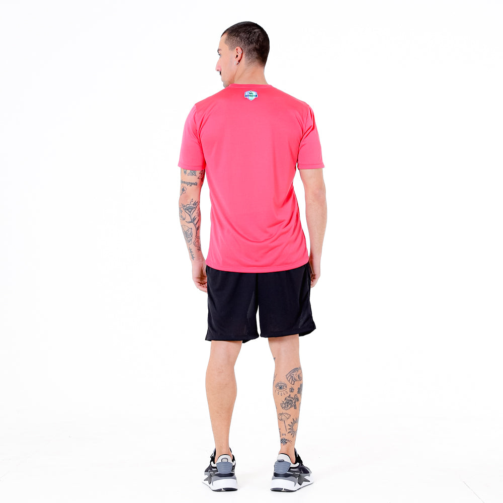 CAMISETA ESTAMPA OMBRO FITDANCE INSTRUCTOR ROSA
