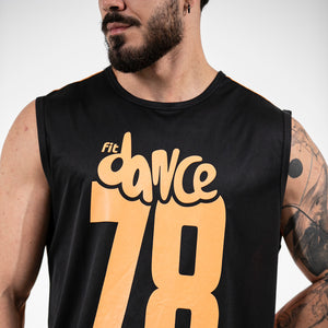 REGATA MACHÃO BEATS FITDANCE PRETO