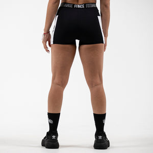 SHORTS ELASTICO INSTRUCTOR BEATS FITDANCE PRETO