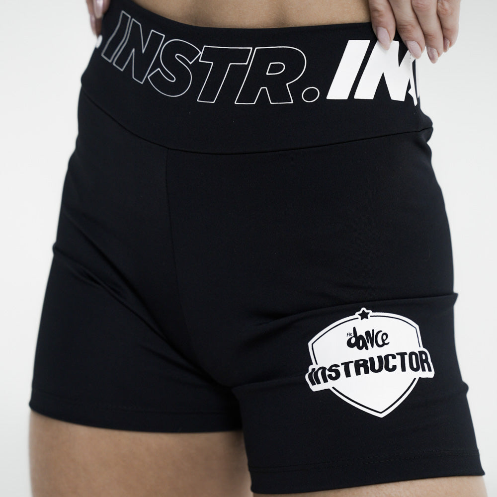 SHORTS COMPRESSION INSTRUCTOR FITDANCE CLASSIC PRETO