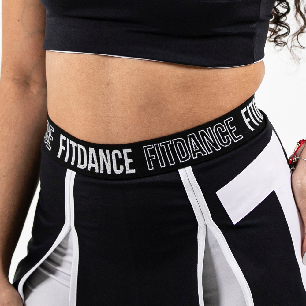 SHORTS SAIA BEATS FITDANCE PRETO