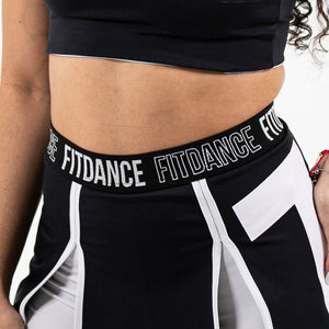 SHORTS SAIA BEATS FITDANCE PRETO