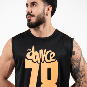 REGATA MACHÃO BEATS FITDANCE PRETO