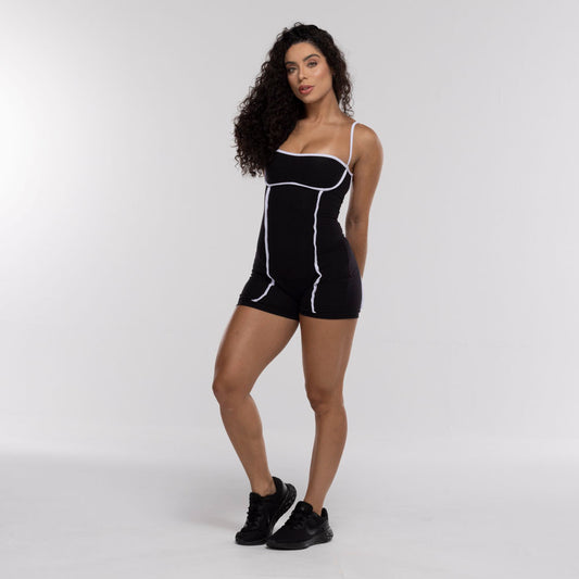 MACACÃO VIÉS FITDANCE PRETO