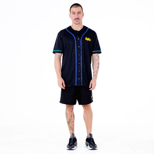 CAMISA BASEBALL CUSTOM FITDANCE PRETO