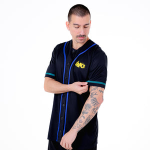 CAMISA BASEBALL CUSTOM FITDANCE PRETO
